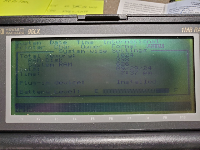 HP 95LX